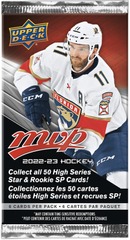 Upper Deck MVP 2022-23 Hockey Cards 6-Card Pack